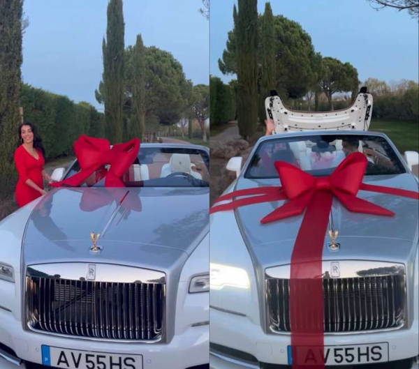 Жена Роналду подарила ему авто за 30 млн рублей